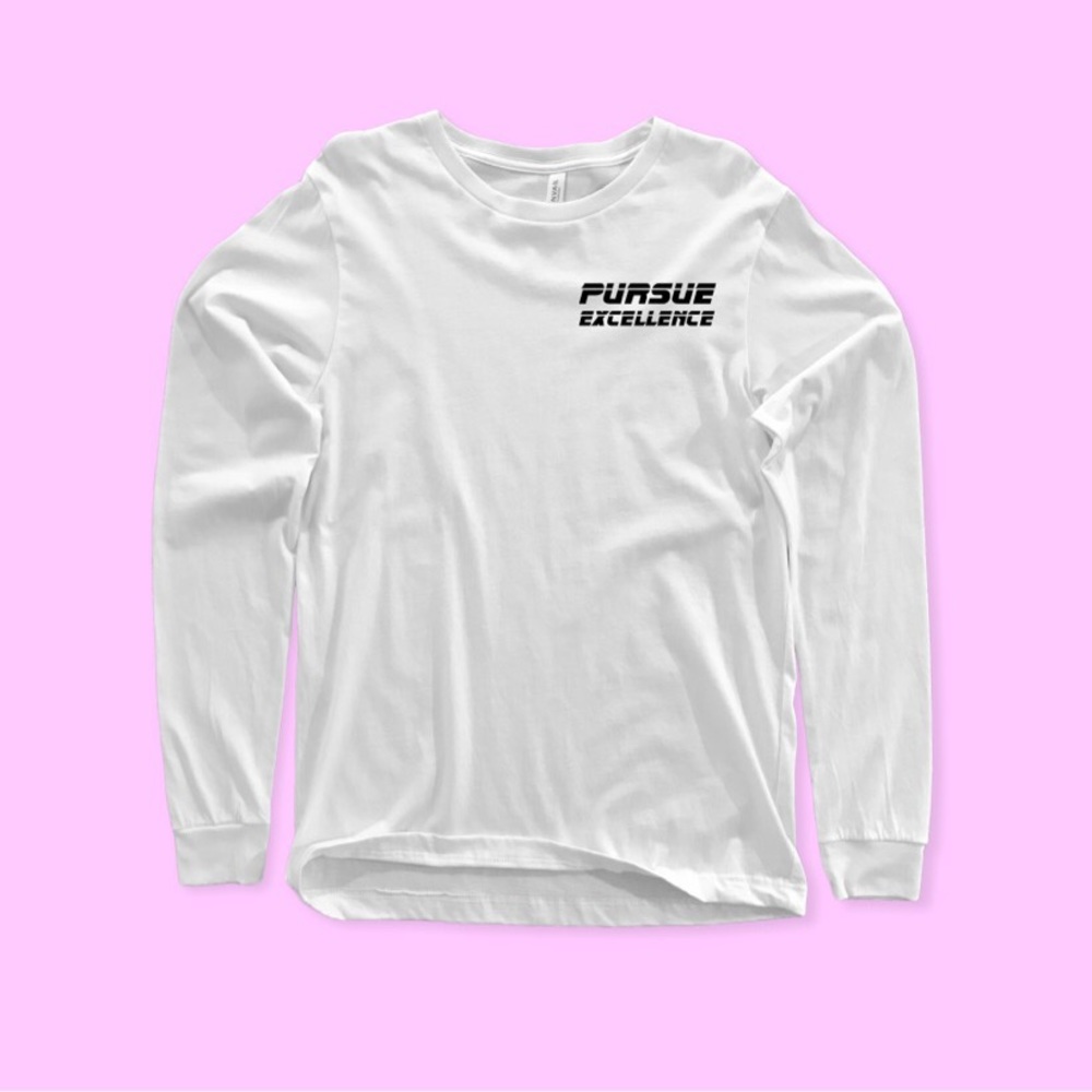 Long sleeve pursue Brand tee
